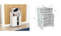 Inval America Microwave Cabinet